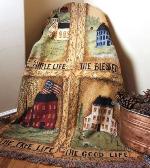 The Good Life Tapestry Throw